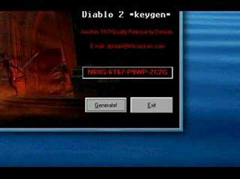 Diablo 2 cd key list